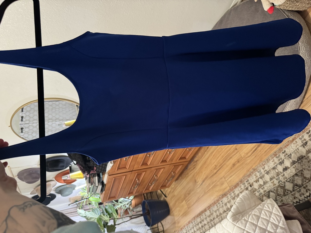 Sapphire Blue Dress